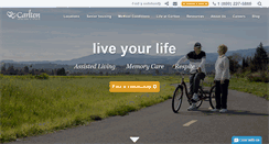Desktop Screenshot of carltonseniorliving.com