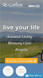 Mobile Screenshot of carltonseniorliving.com